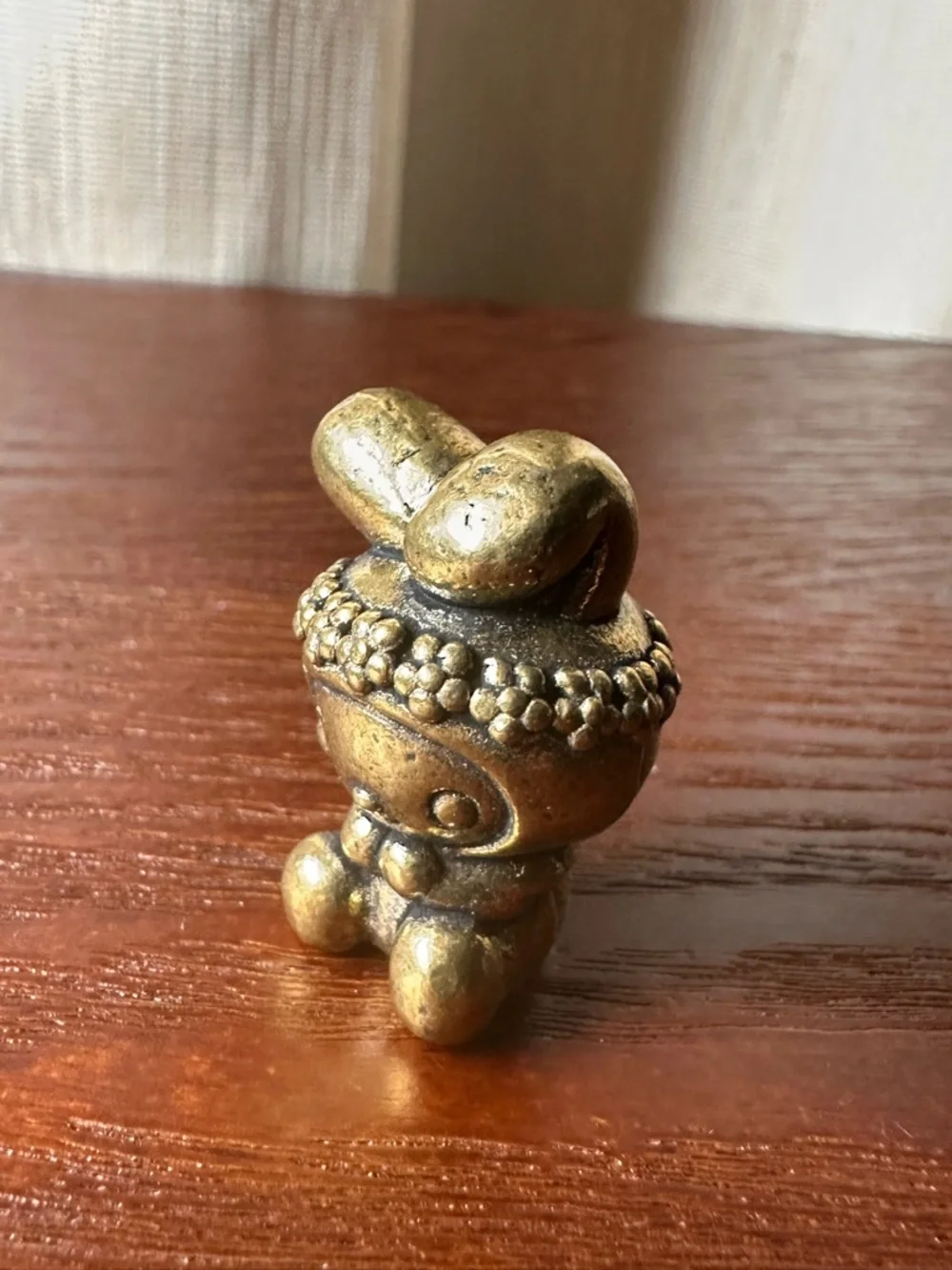 Mini Brass Melody Bunny Collectible Figurine - Vintage Style - Picture 2 of 14